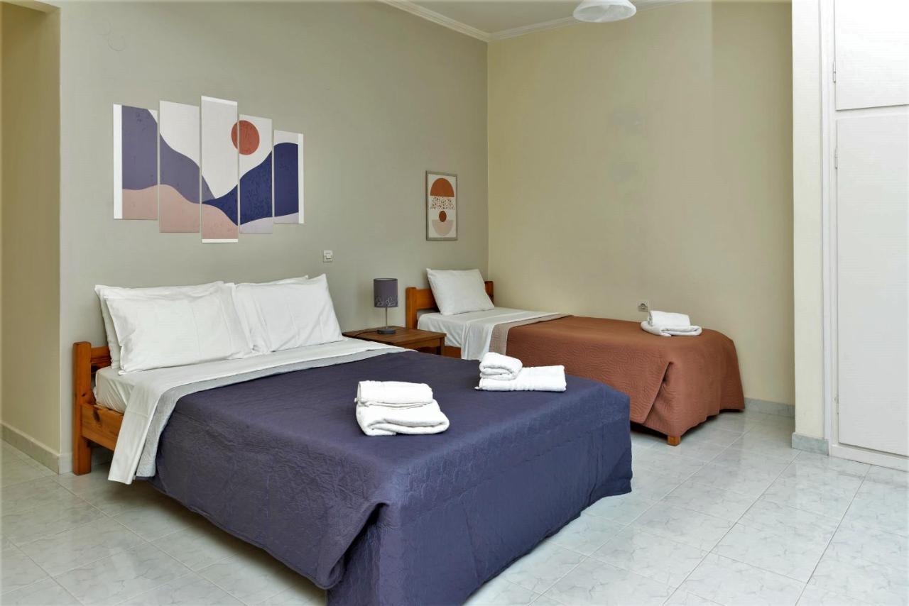 Zois Apartments Nikiana Bagian luar foto