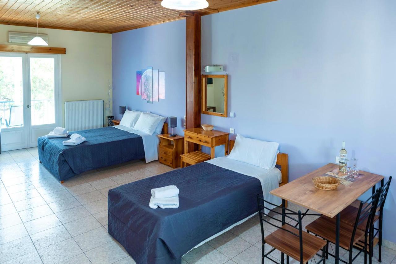 Zois Apartments Nikiana Bagian luar foto